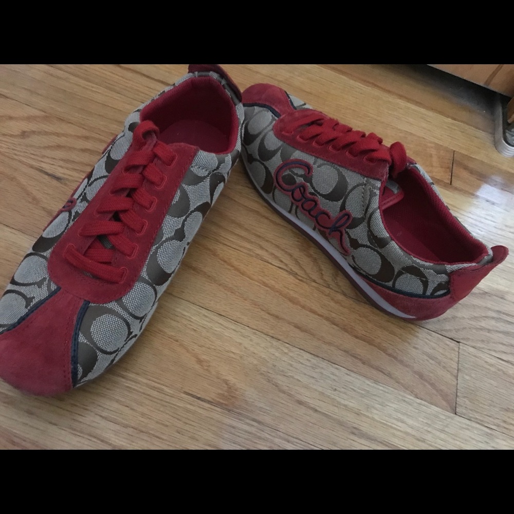 Coach tennis shoes